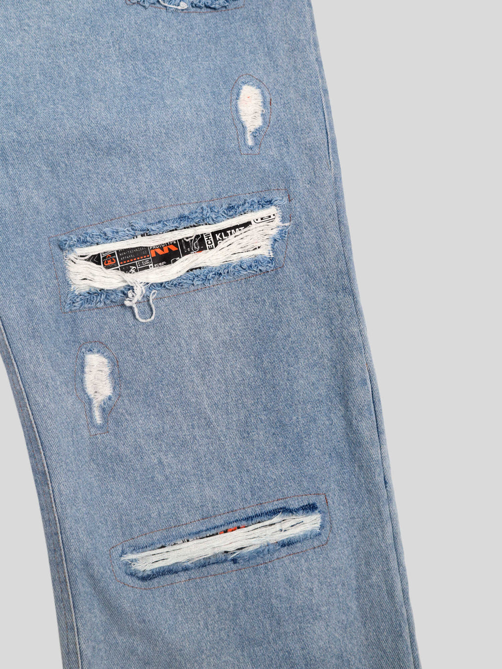 Distressed Denim Jeans