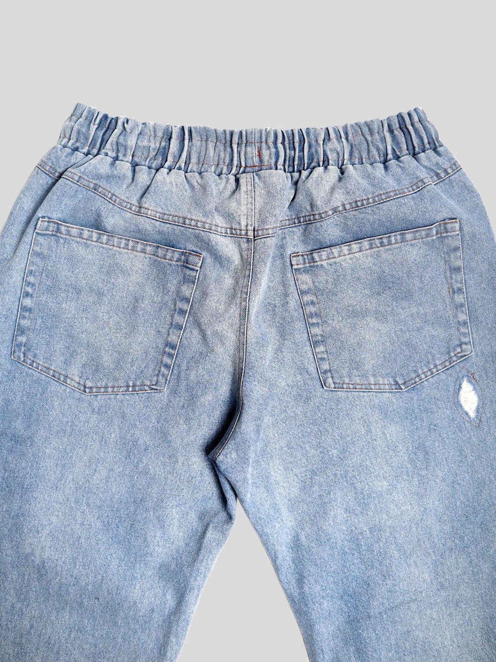 Distressed Denim Jeans