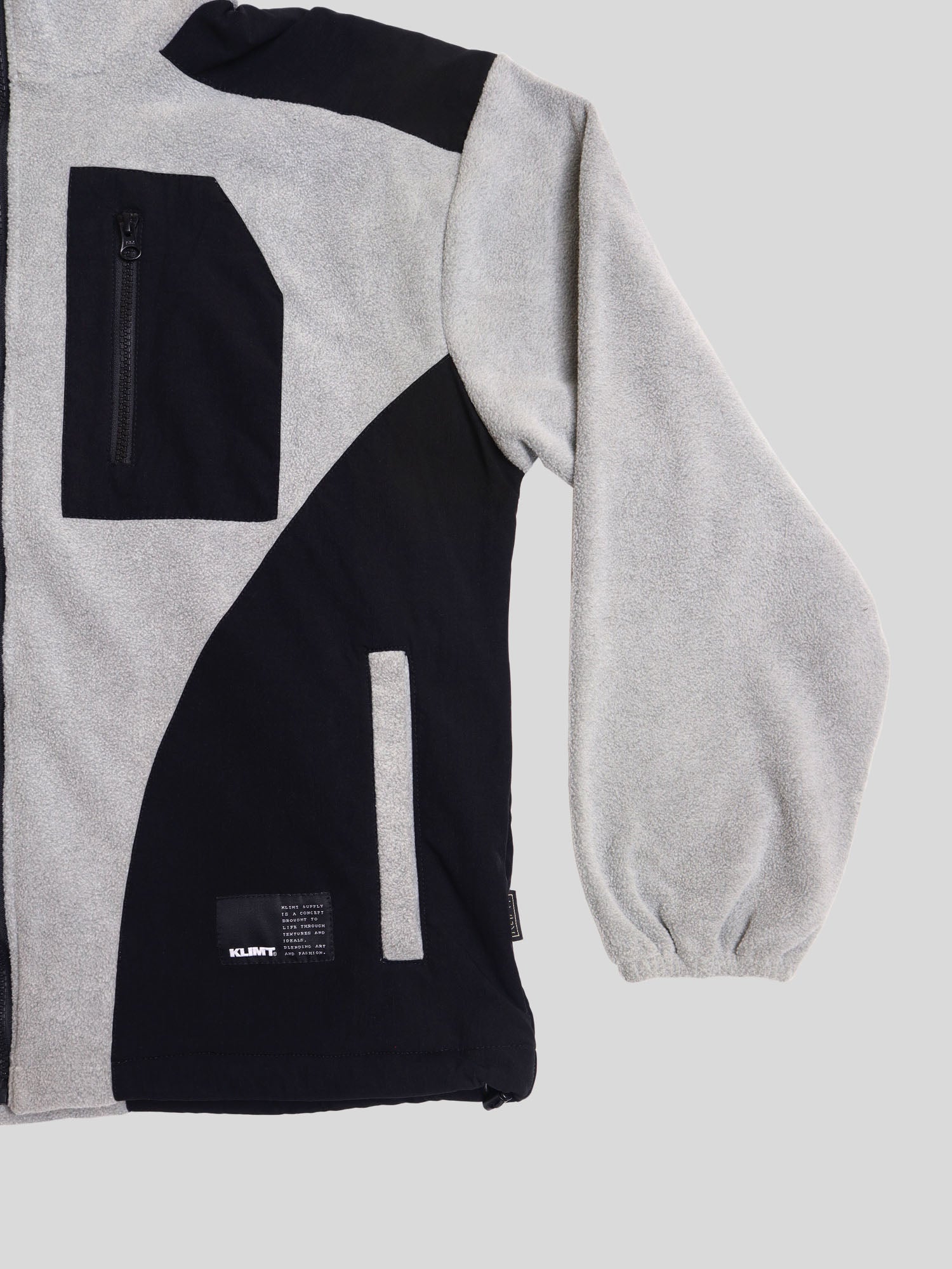 Colour Block Fleece Jacket