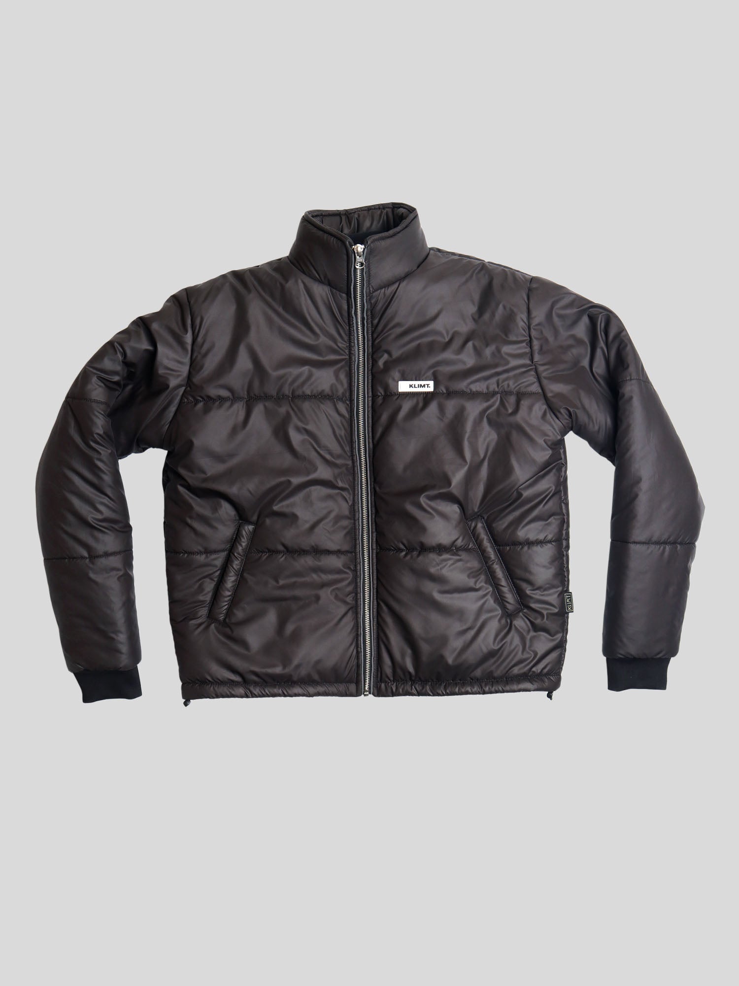 Matte Black Puffer Jacket