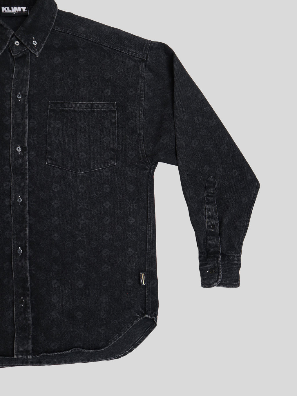 Denim Engraved Over Shirt