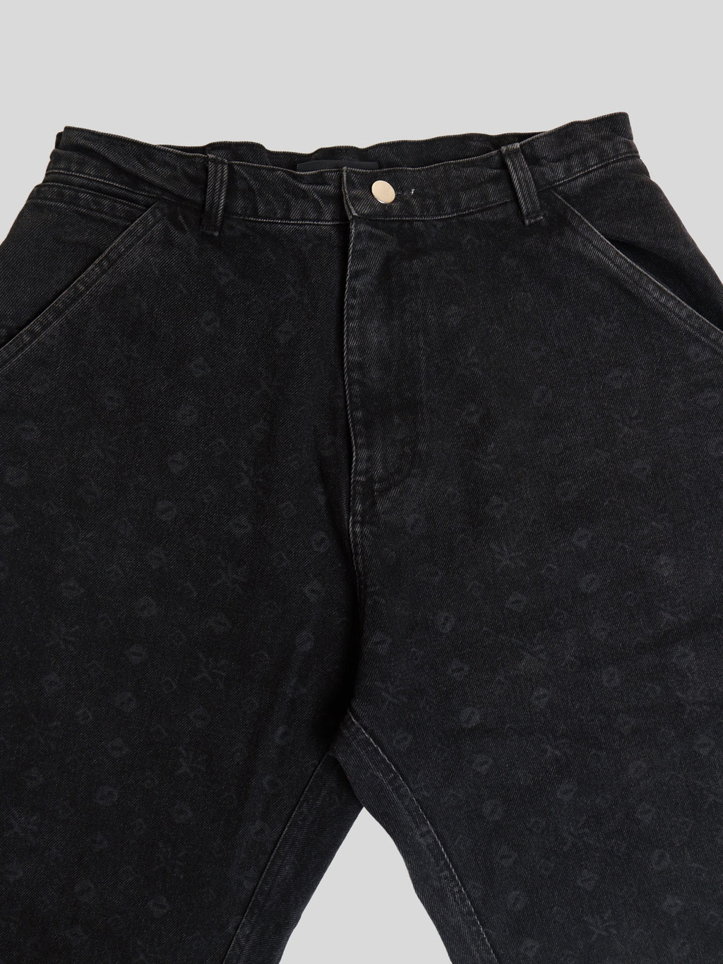 Engraved Denim Jeans