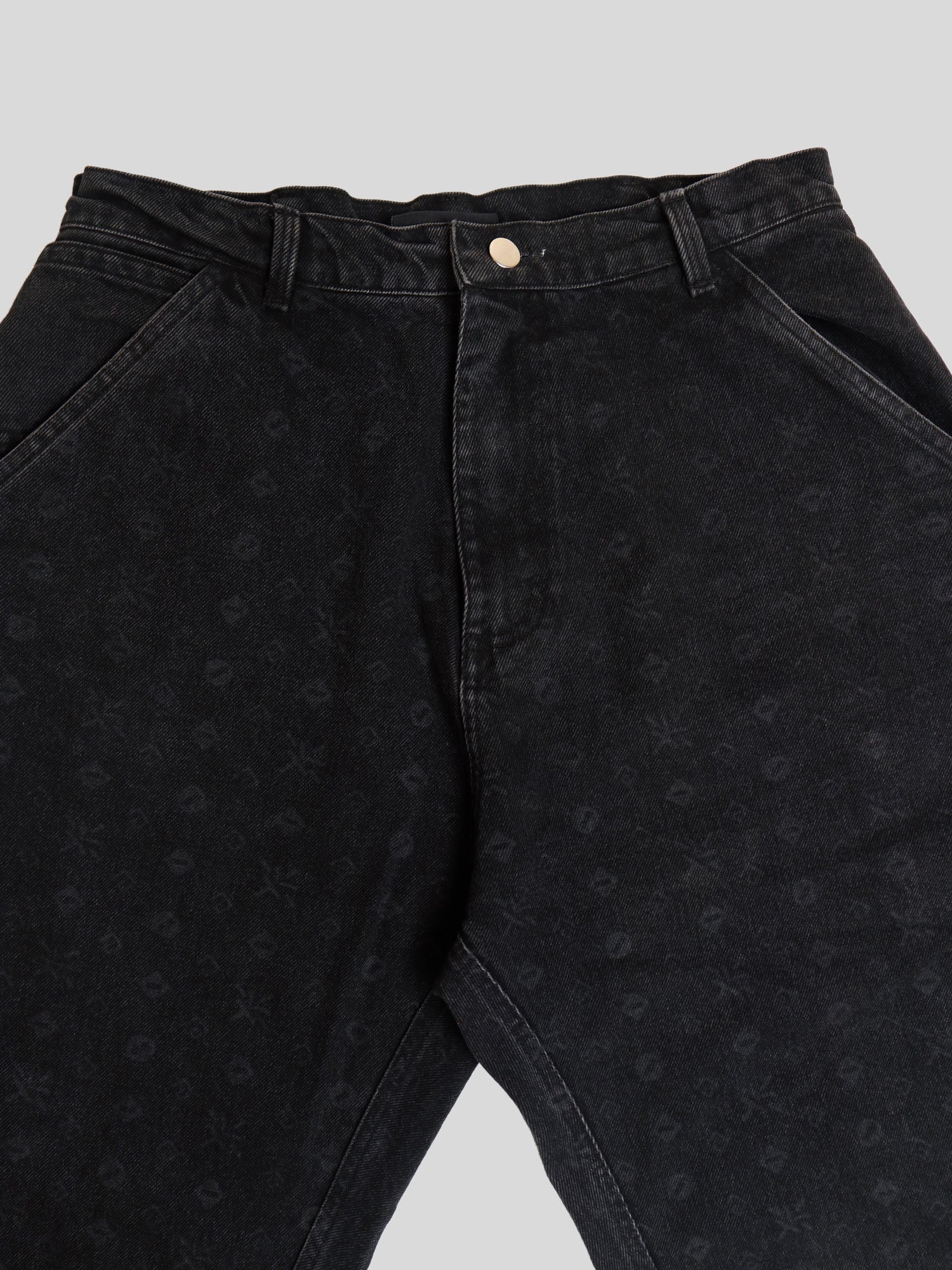 Engraved Denim Jeans