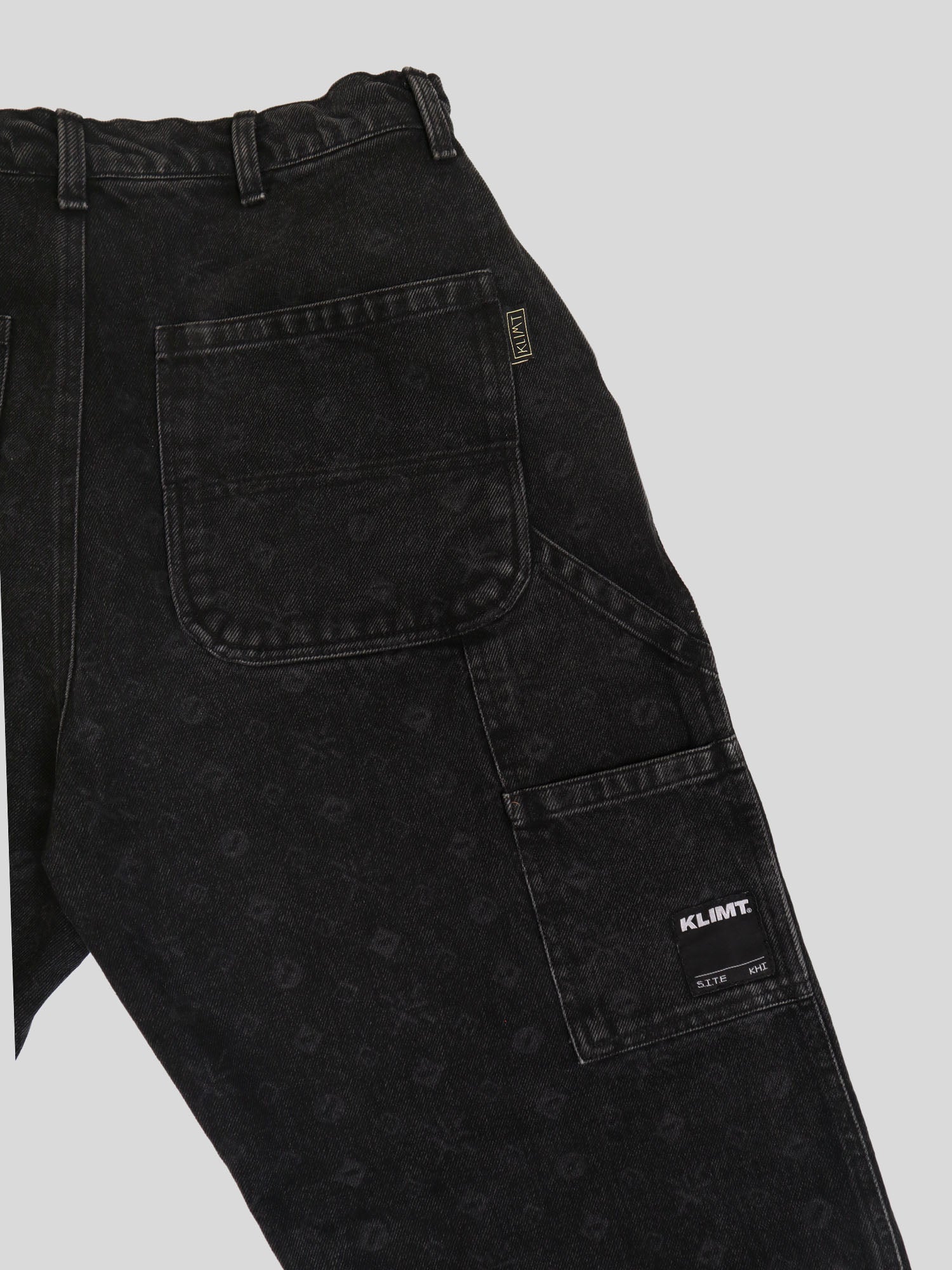 Engraved Denim Jeans