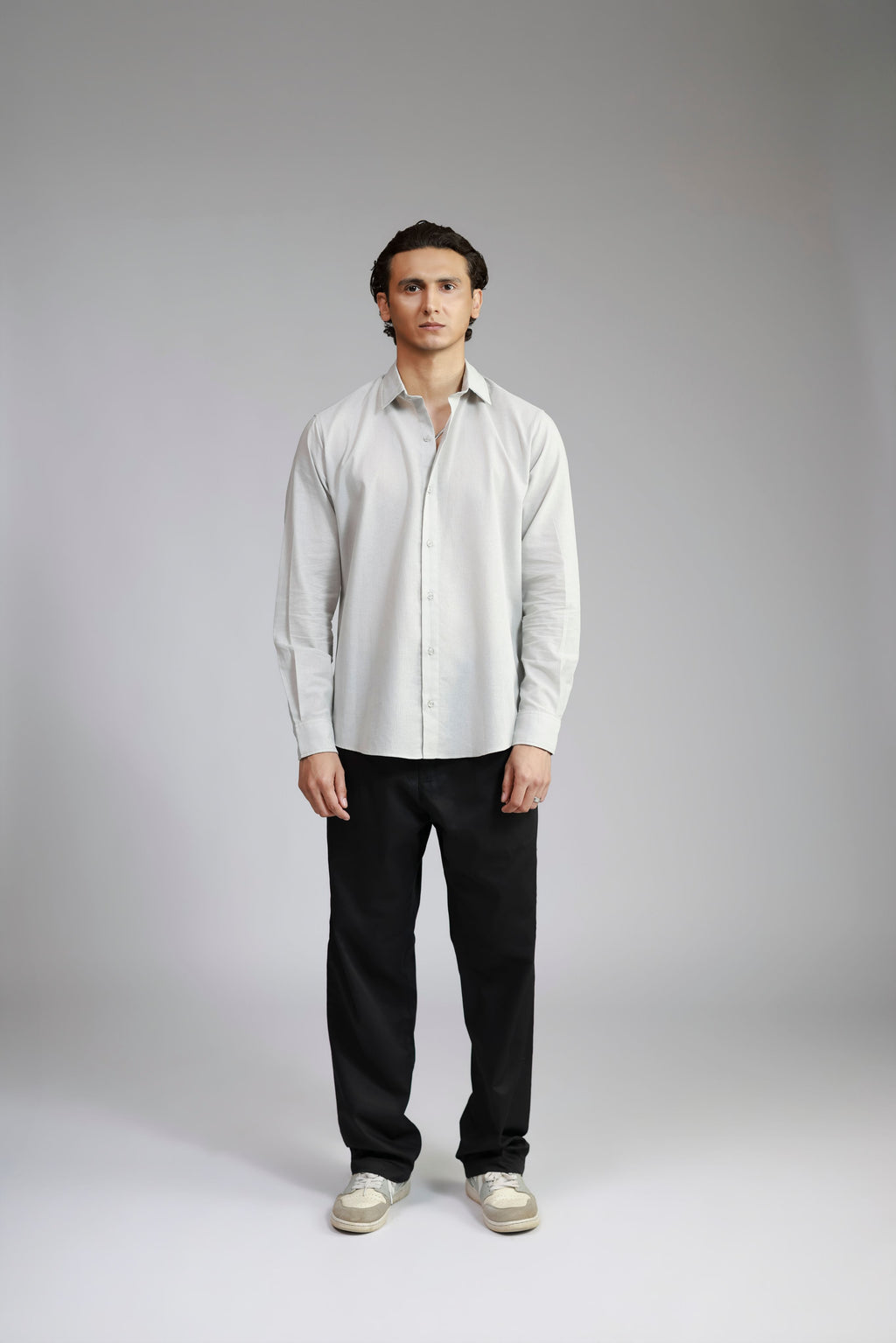 Black Pleated Pants