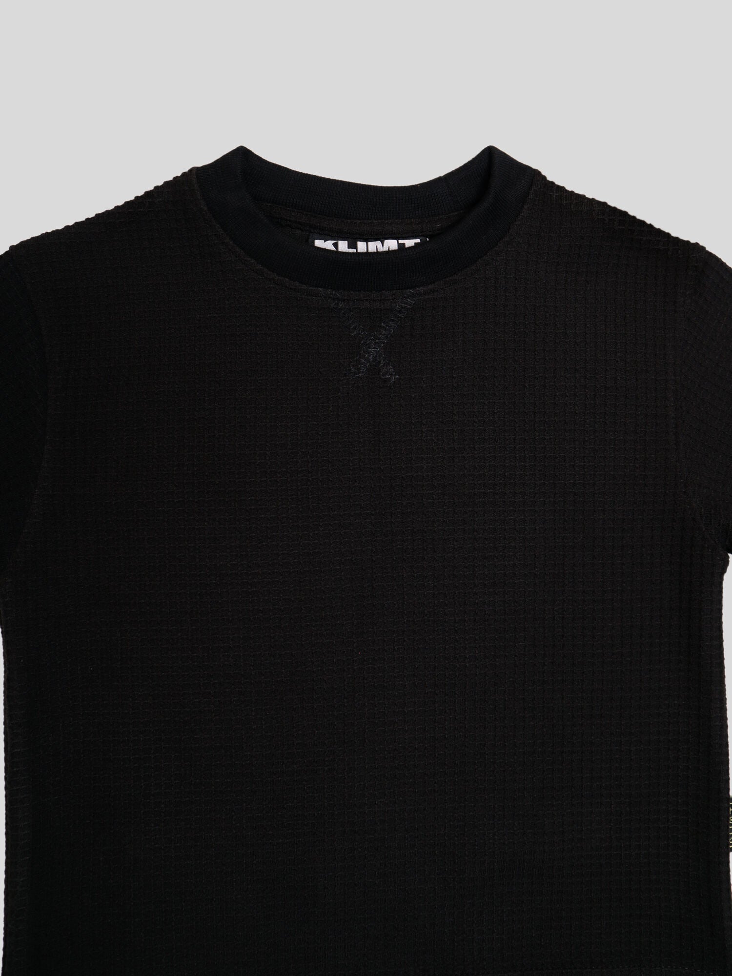 Waffle Knit Tshirt - 2 Colours - Kids