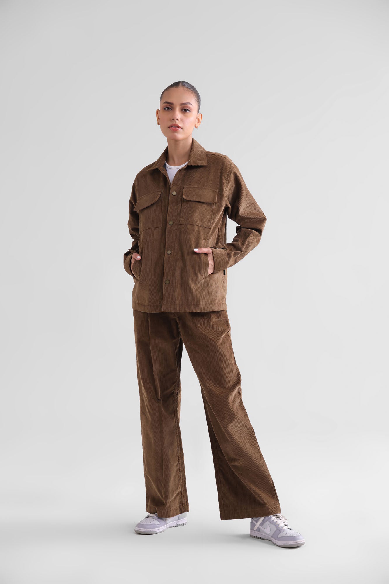 Corduroy Pants - Camel