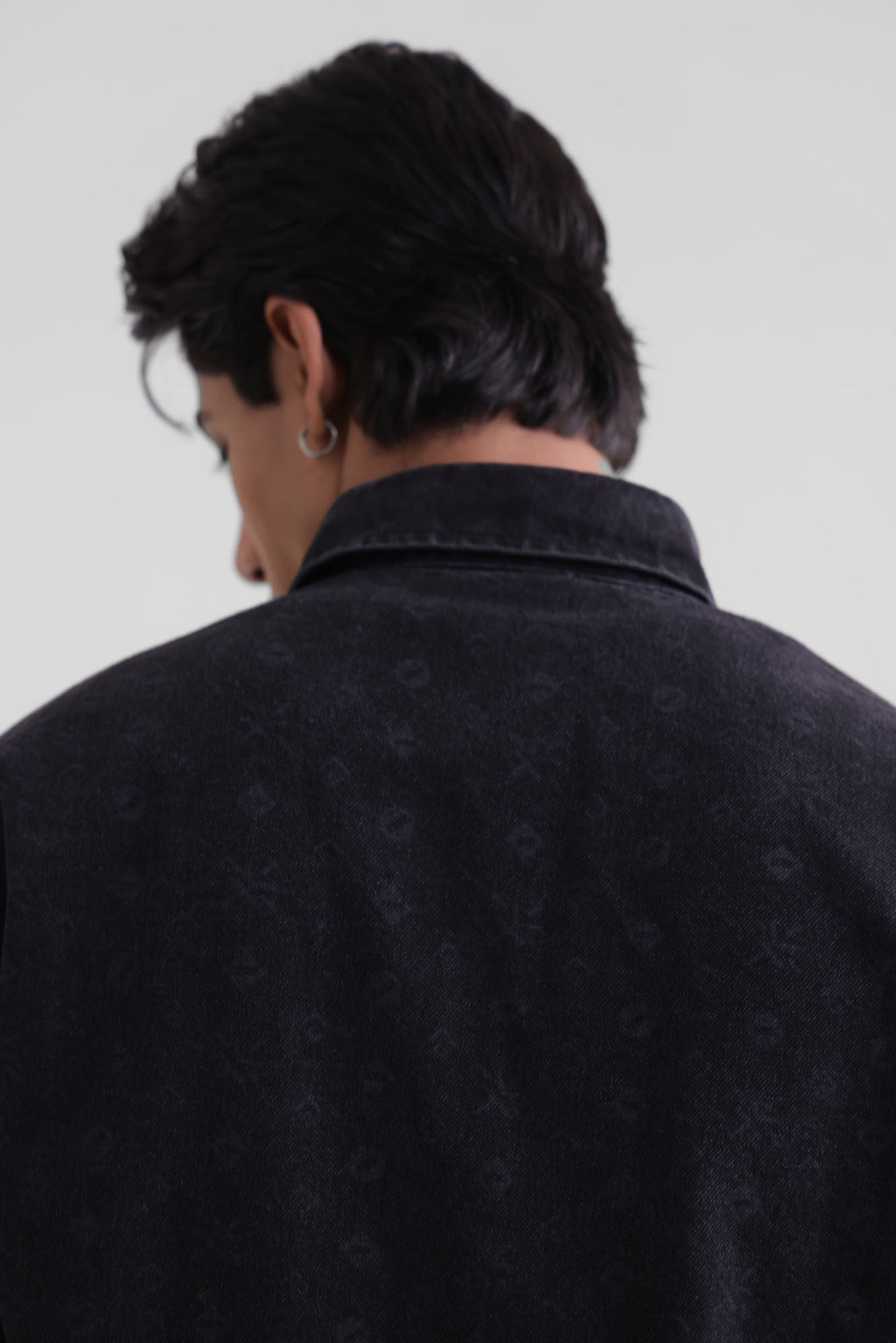 Denim Engraved Over Shirt