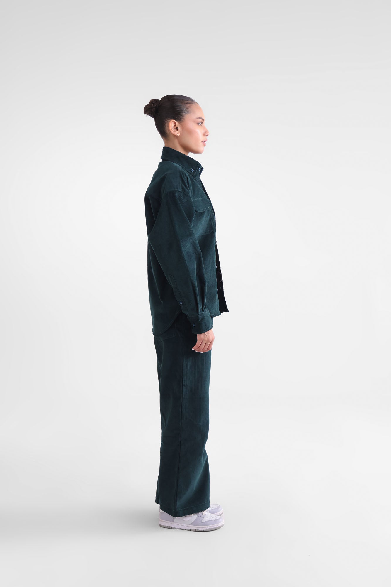 Corduroy Pants - Emerald Green