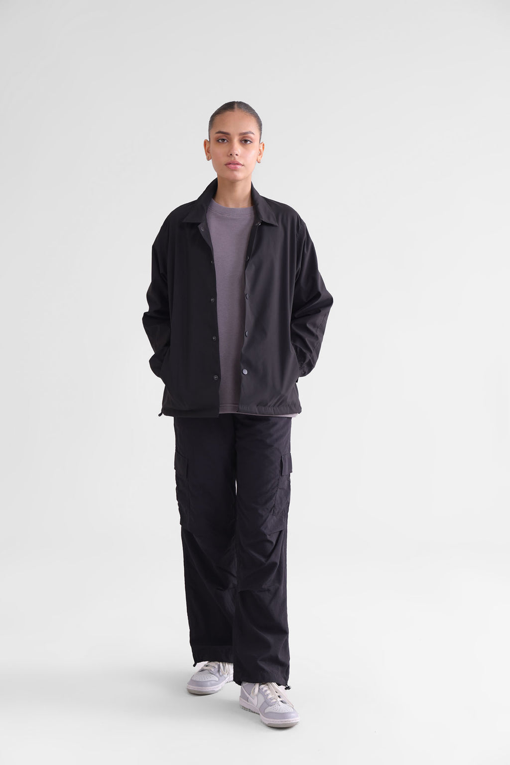 Letterman Shacket - 2 Colours