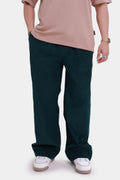 Corduroy Pants - Emerald Green