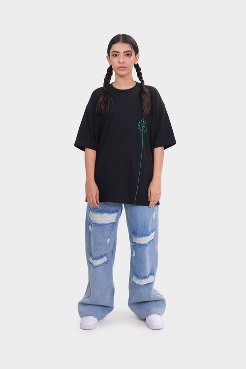 Distressed Denim Jeans