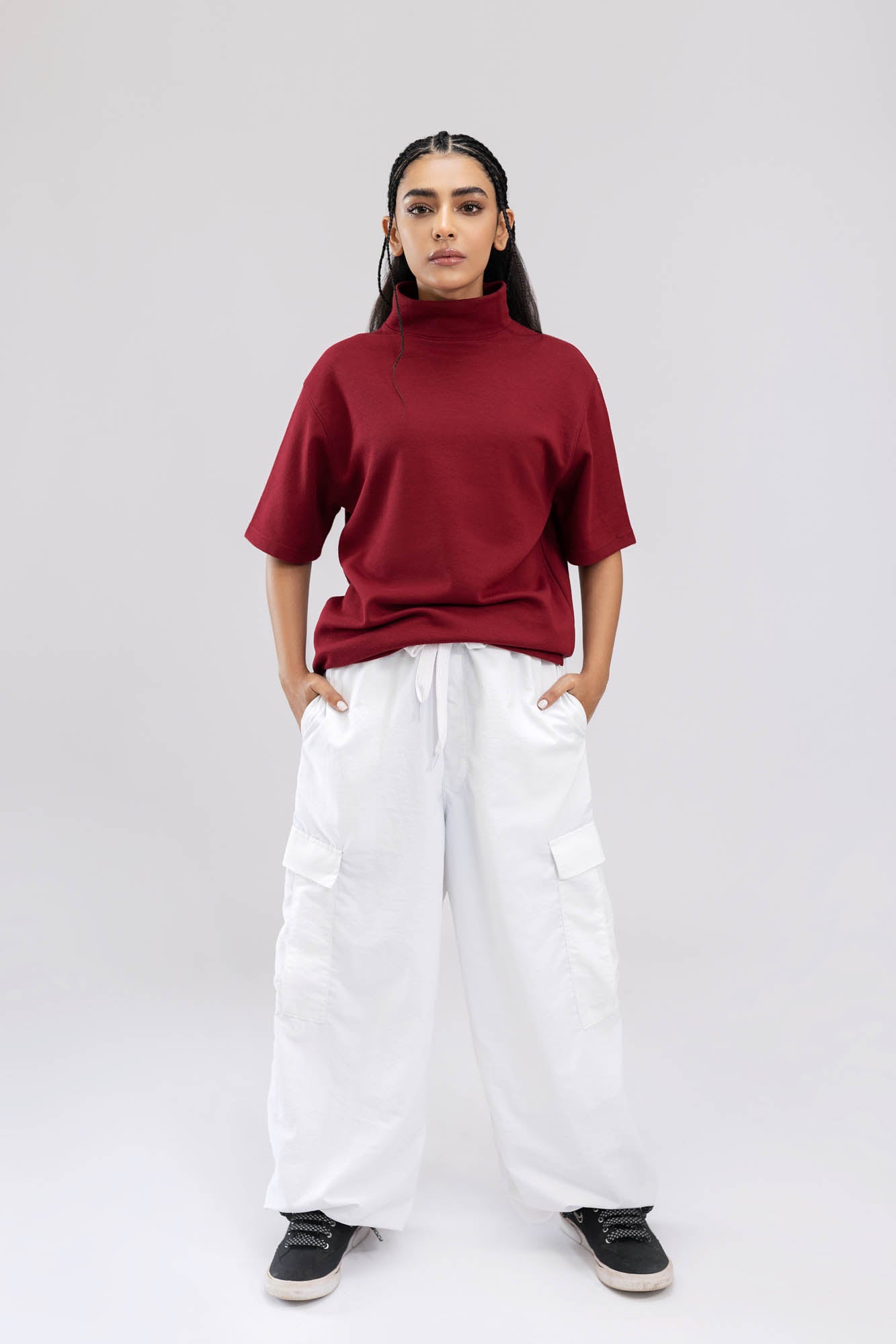Turtleneck Tshirt - 5 Colours