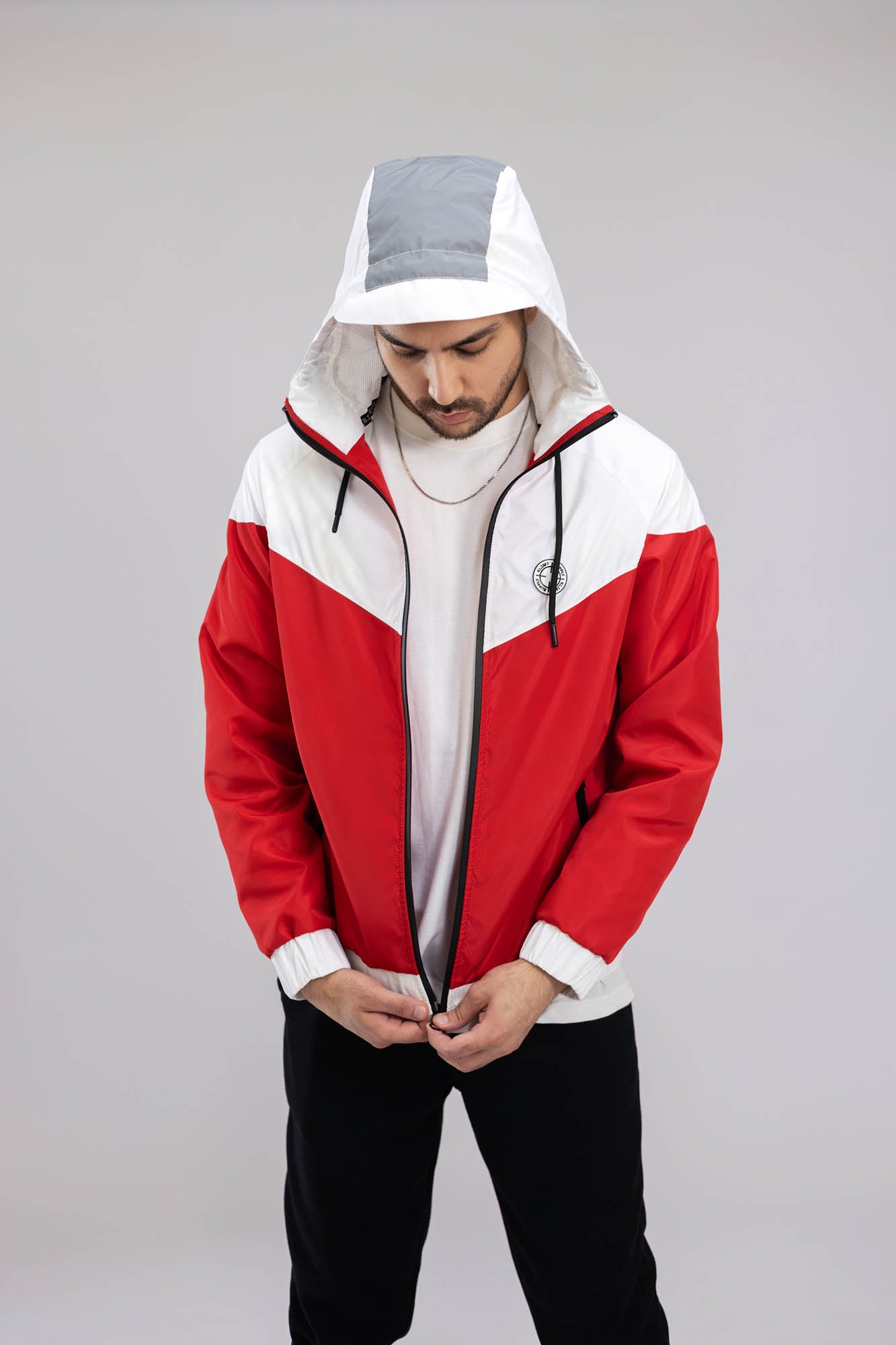 Colour Block Windbreaker