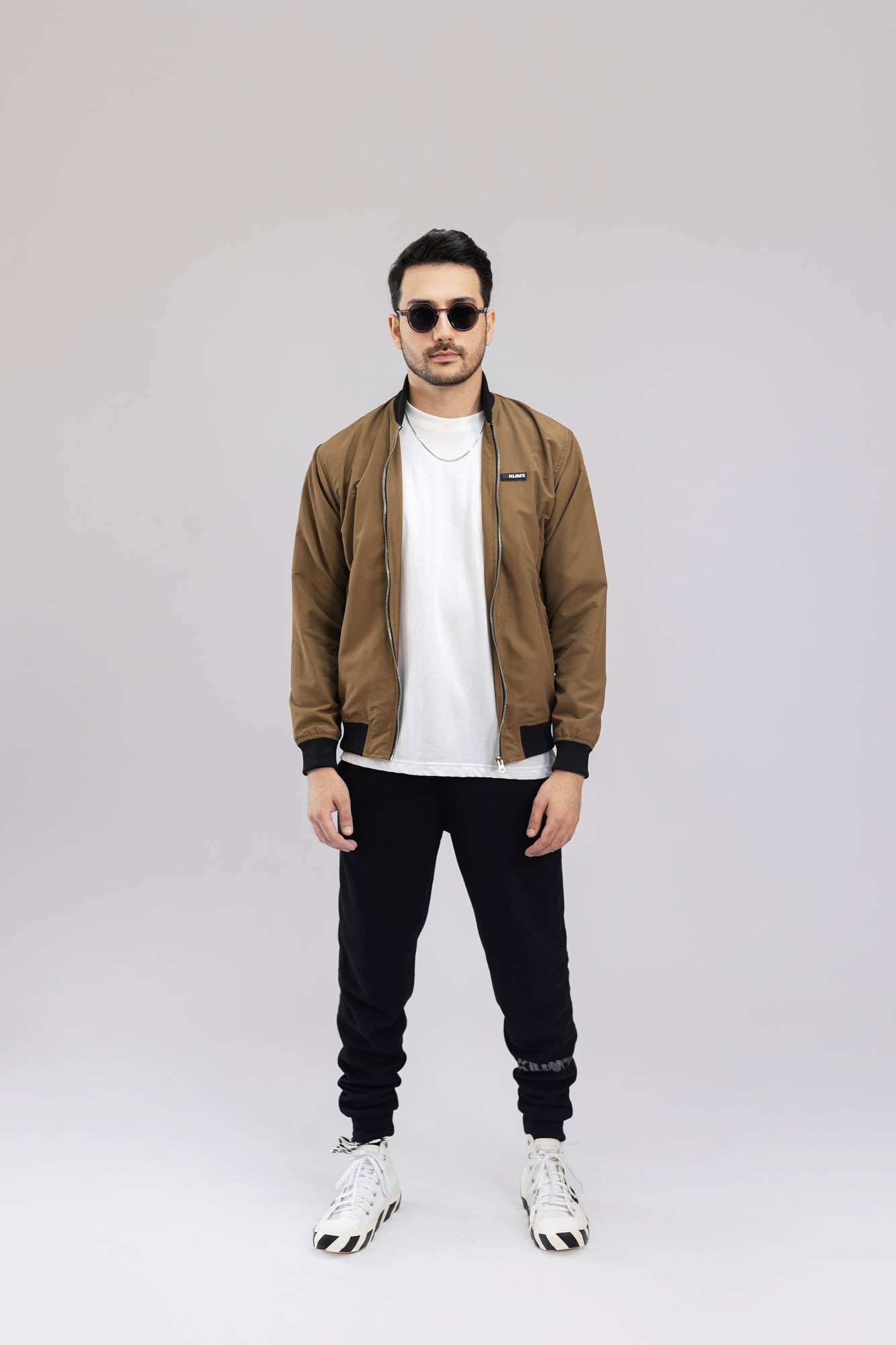 Nylon Bomber Jacket