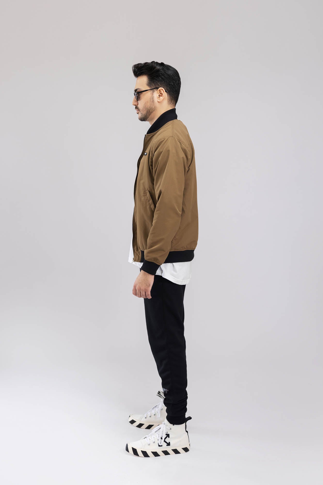 Nylon Bomber Jacket