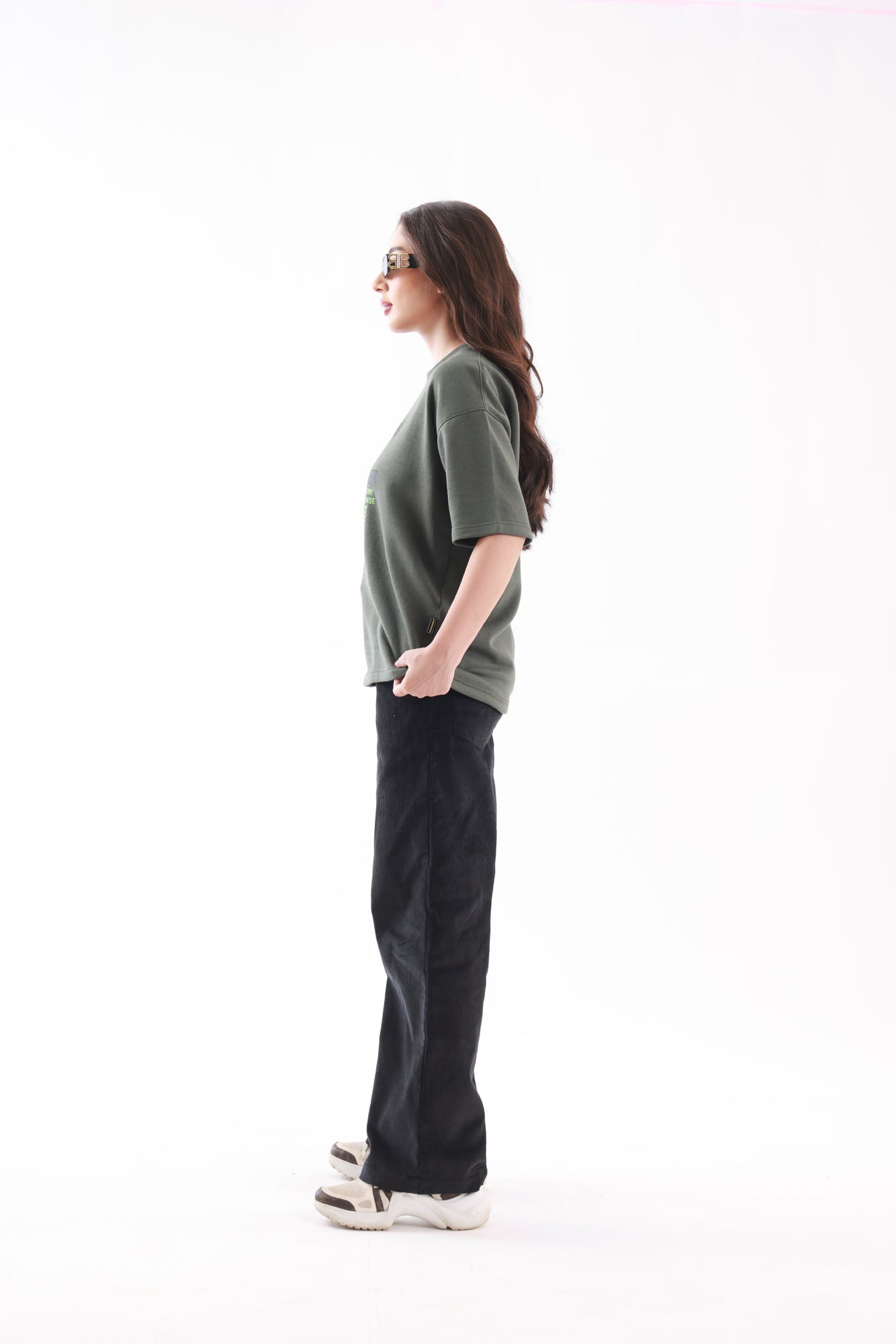 Corduroy Pants - Black
