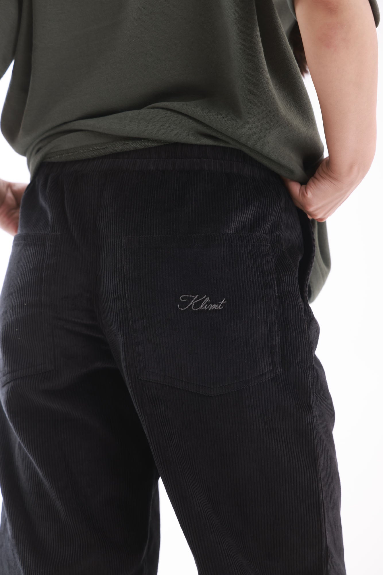 Corduroy Pants - Black