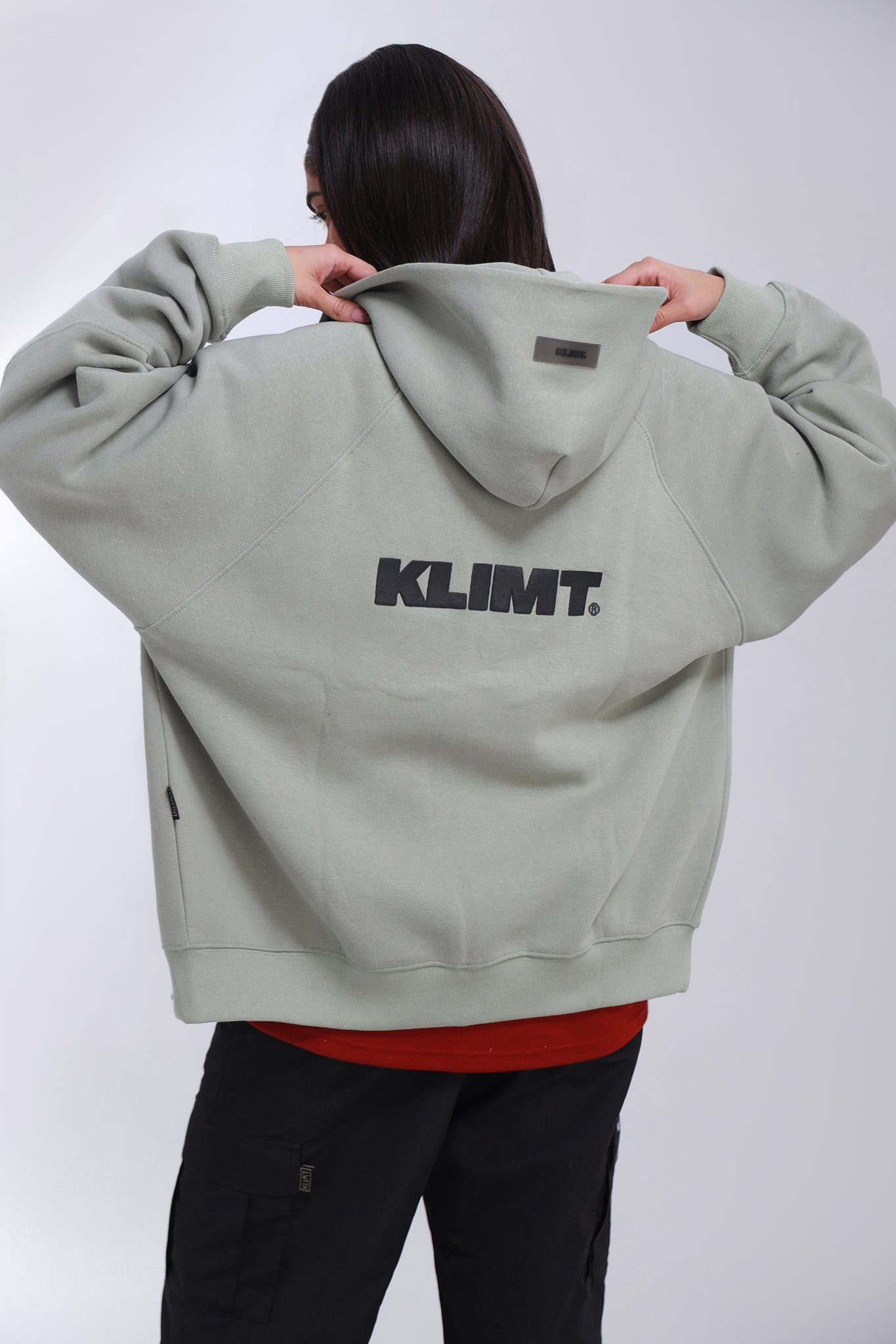 Klimt Raglan Zipper Hoodie