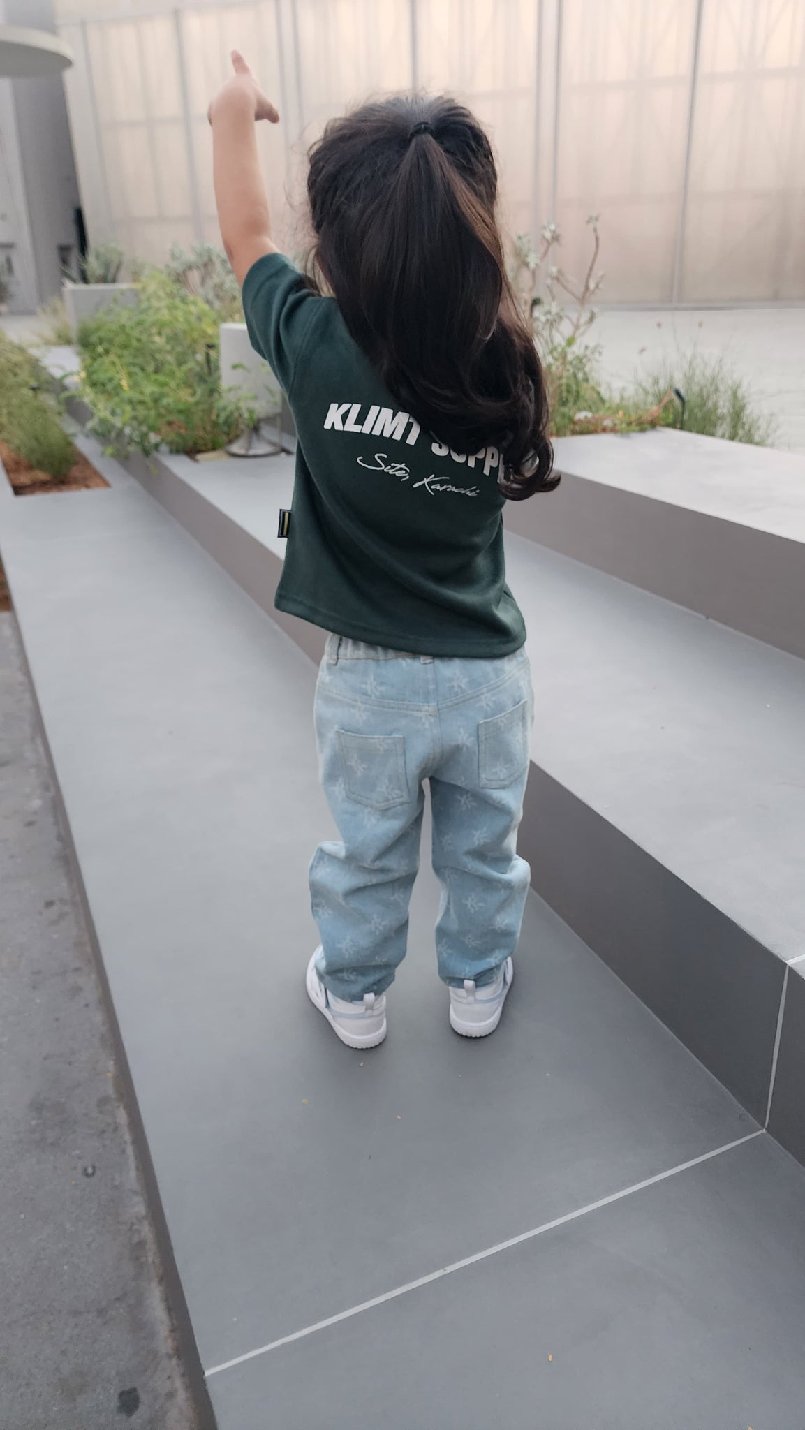 Emblem Denim Jeans - Kids