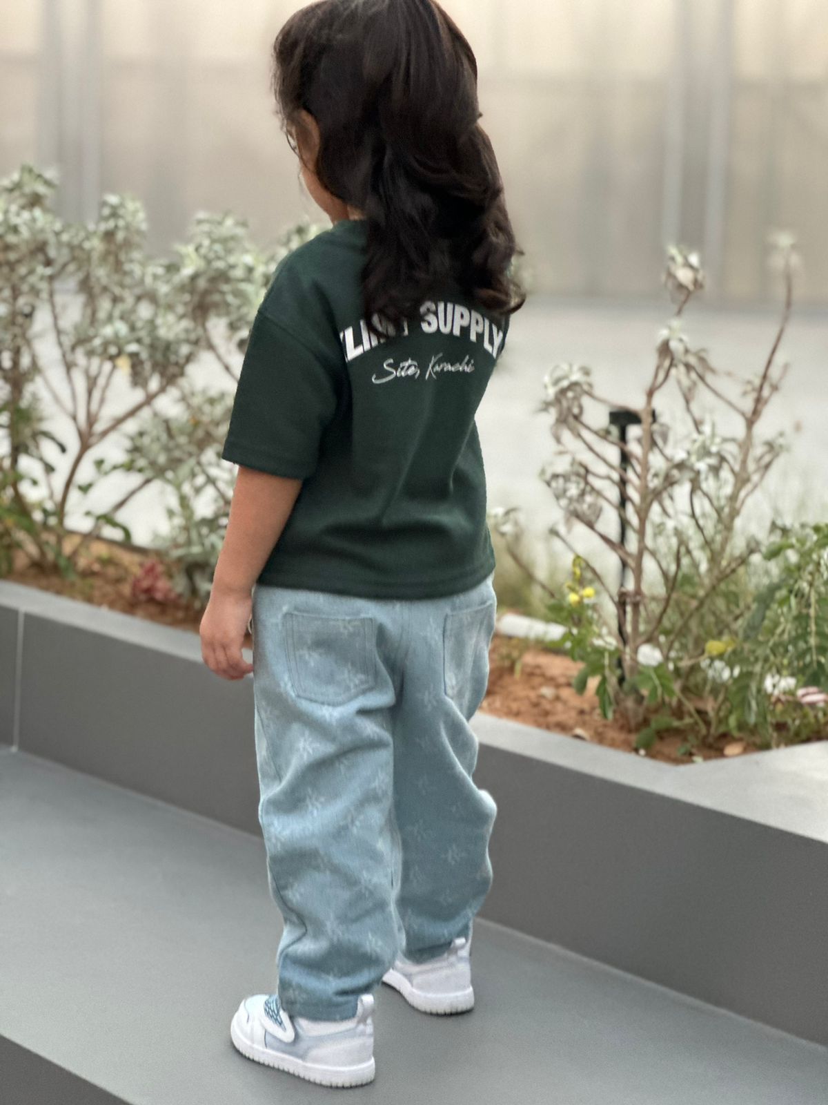 Emblem Denim Jeans - Kids