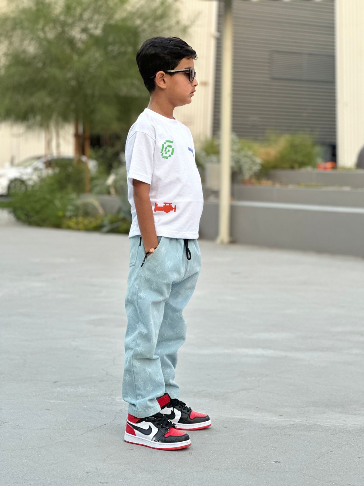 Emblem Denim Jeans - Kids