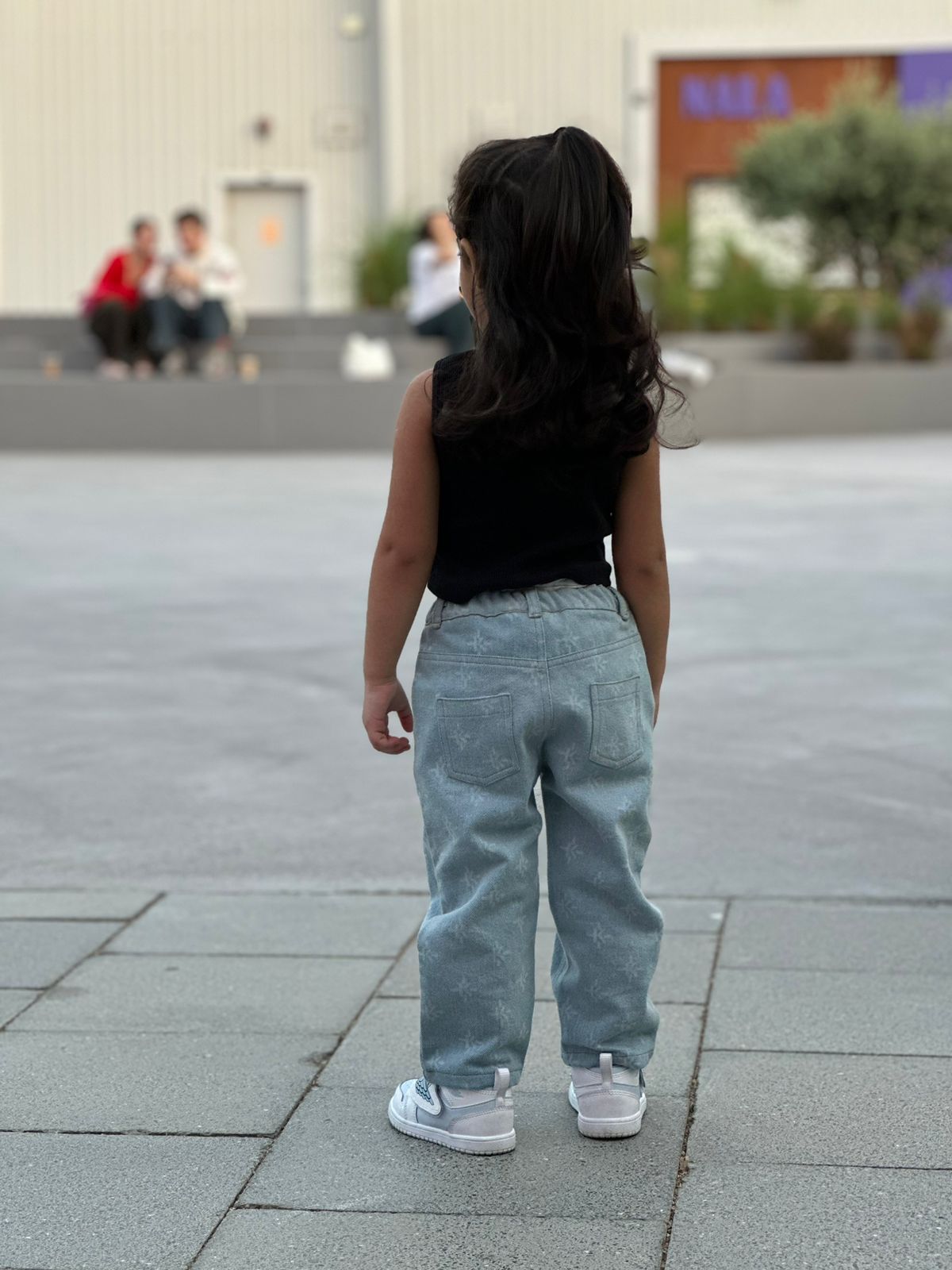 Emblem Denim Jeans - Kids