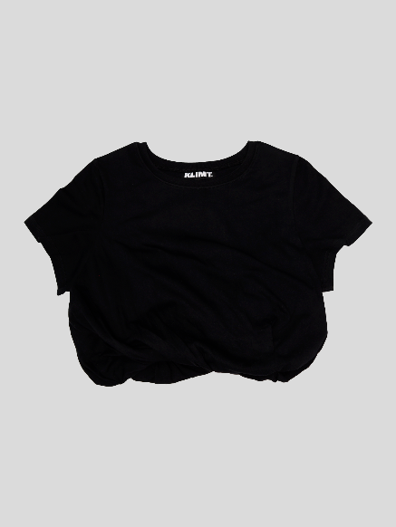 Jersey Cuffed Crop Top