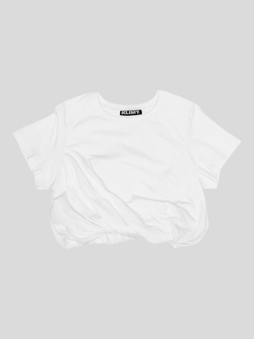 Jersey Cuffed Crop Top