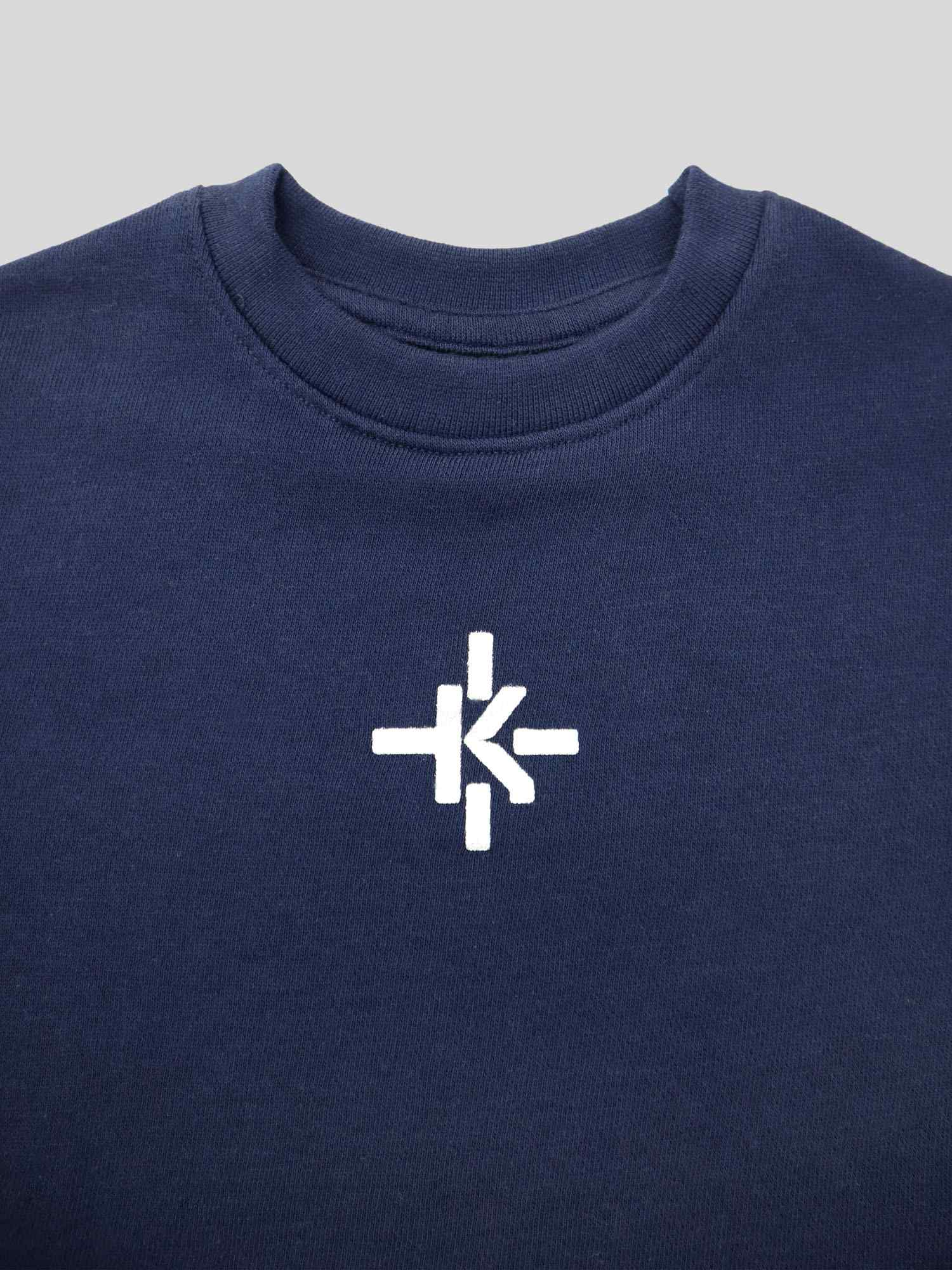 Indigo Blue Klimt Emblem - Kids