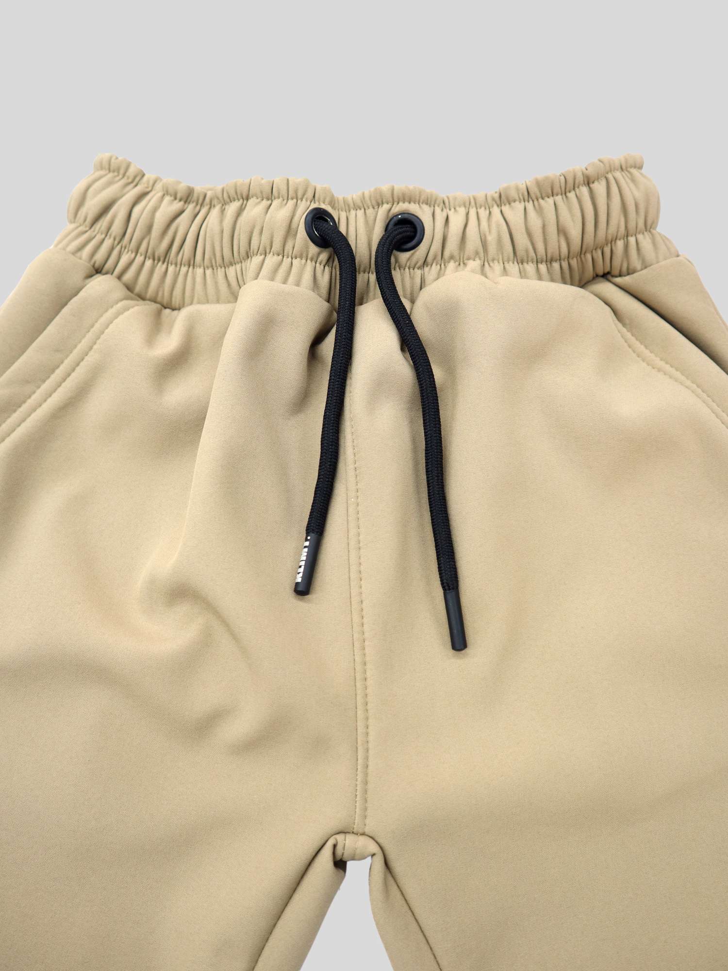 Biege Tech Fleece Tracks - Kids