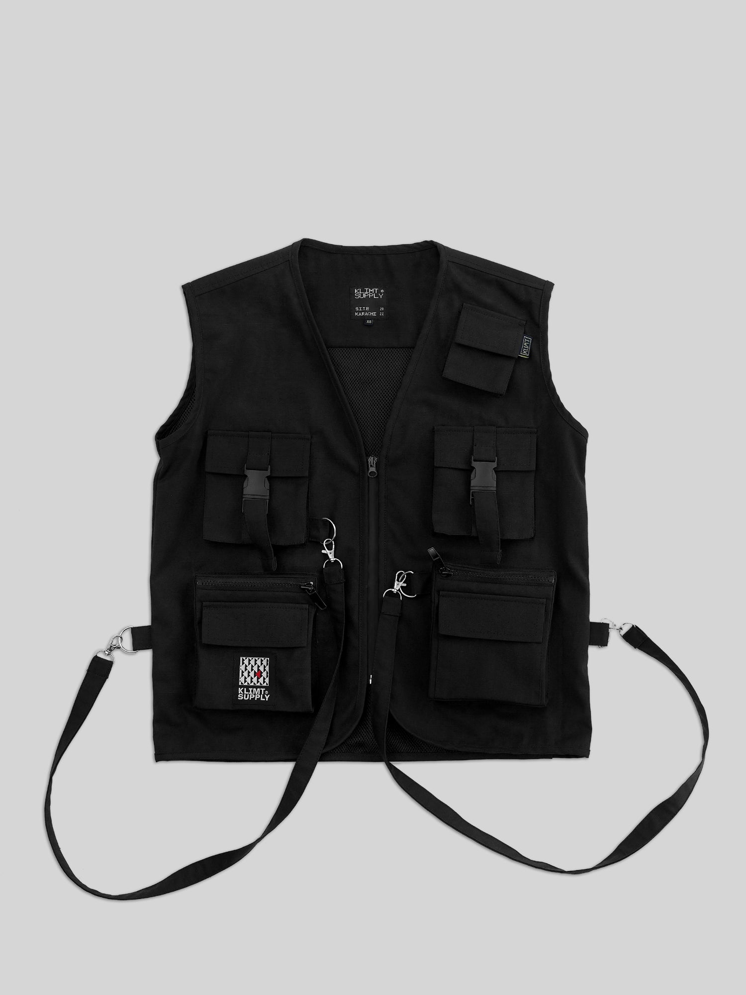 Black Tactical Vest - V4