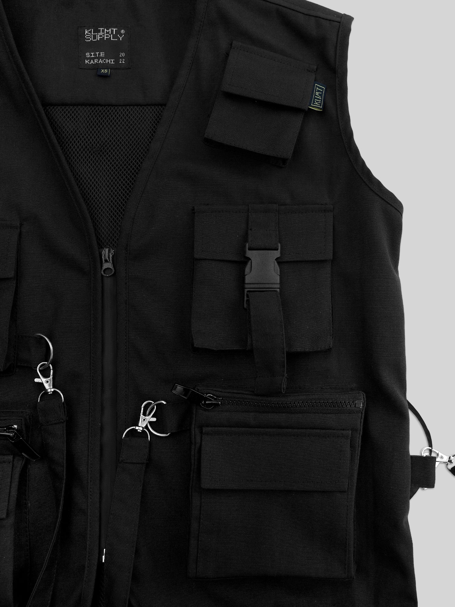 Black Tactical Vest - V4