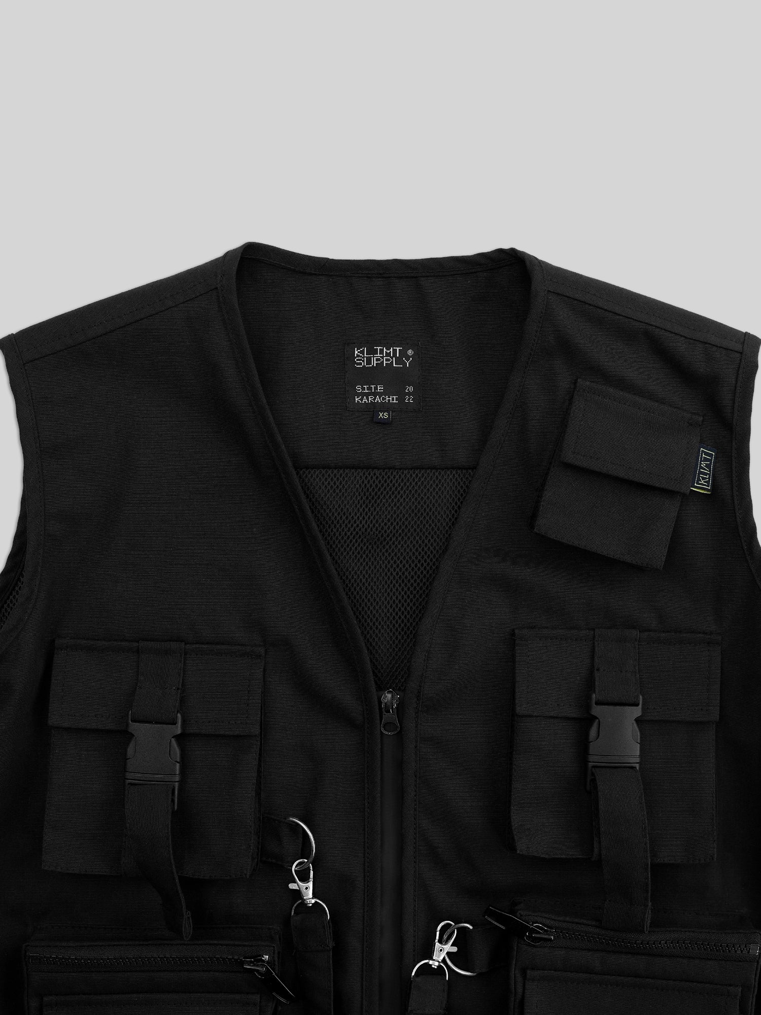 りんご　DOWN VEST ブラック STONE ISLAND - G100004 / DOWN VEST / ダウンベスト[ガーメント