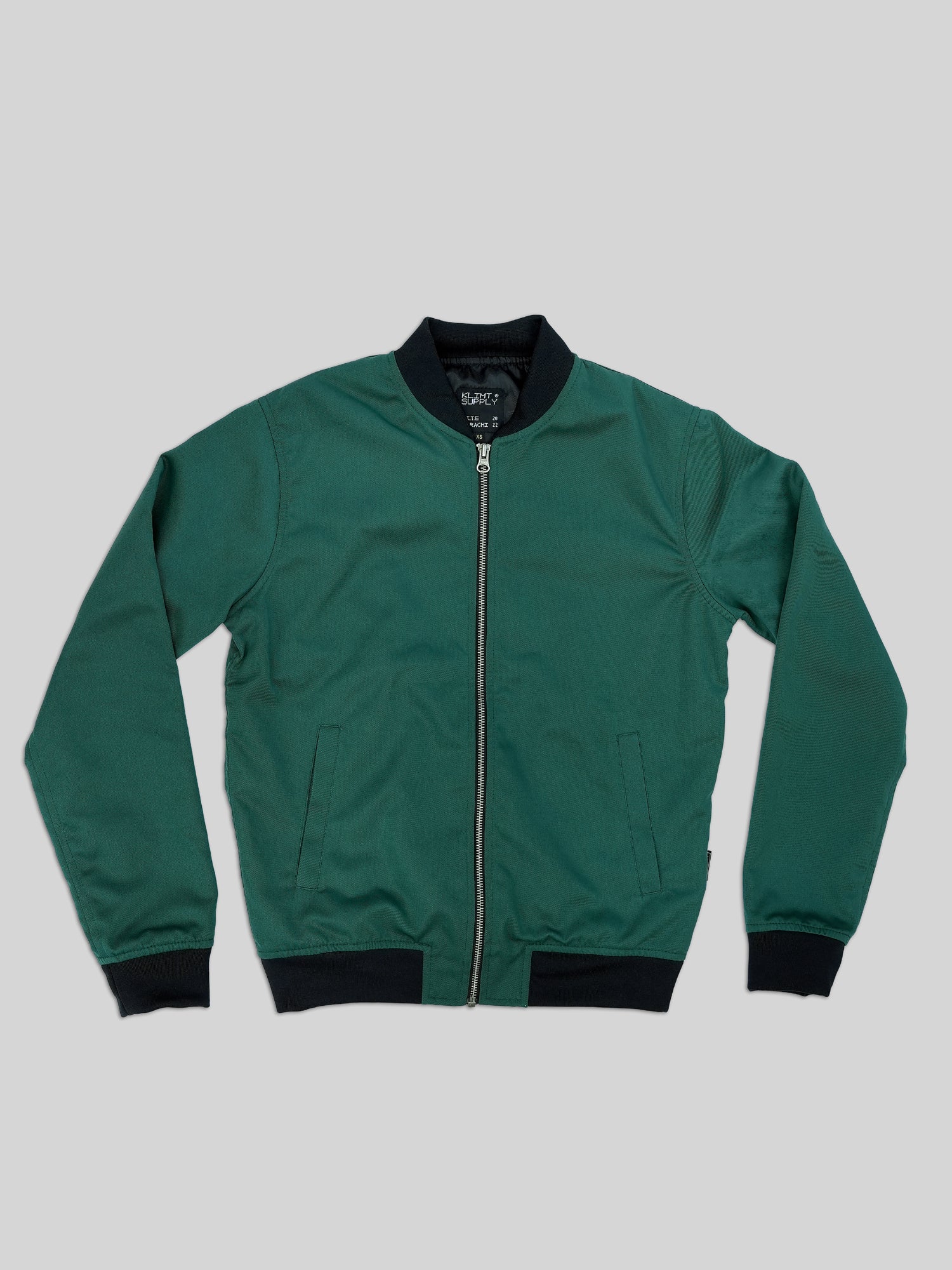 Emerald green bomber on sale jacket