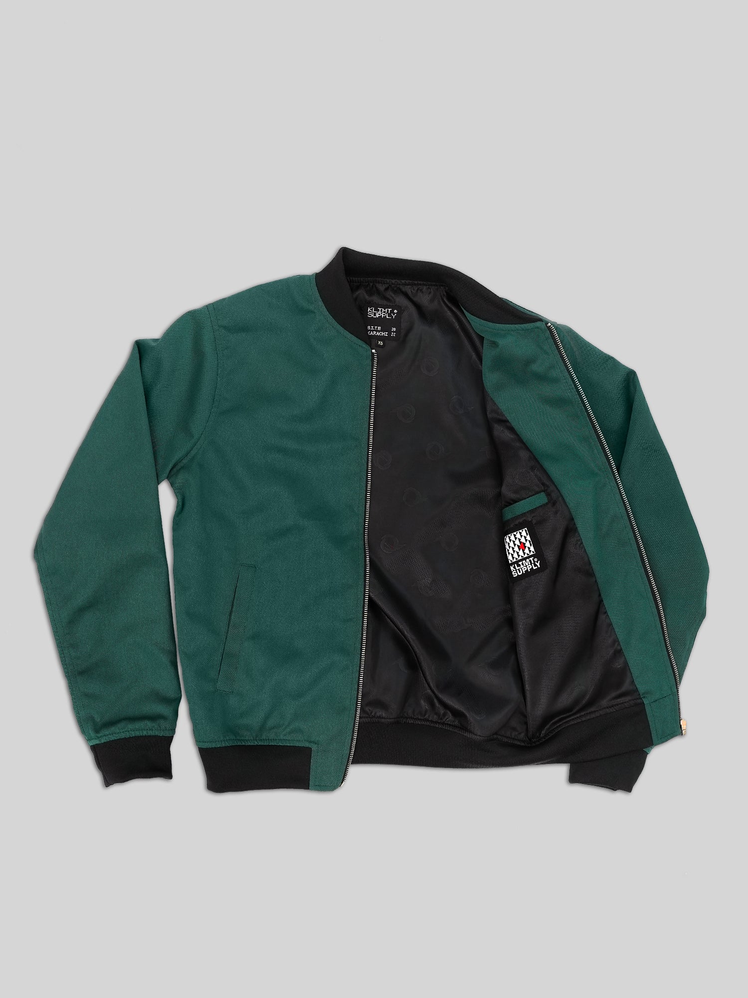 Green Bomber Jacket