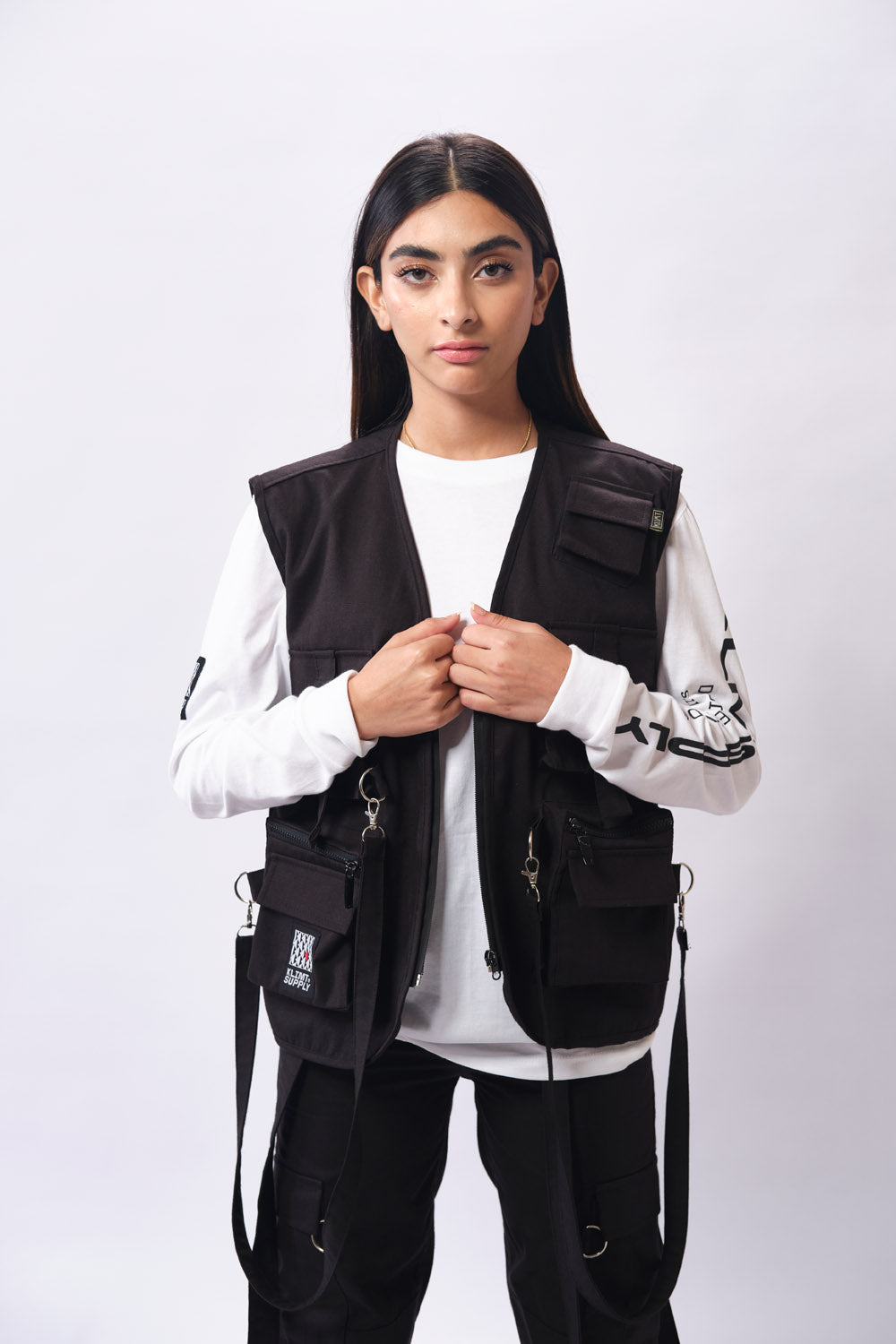 Black Tactical Vest - V4