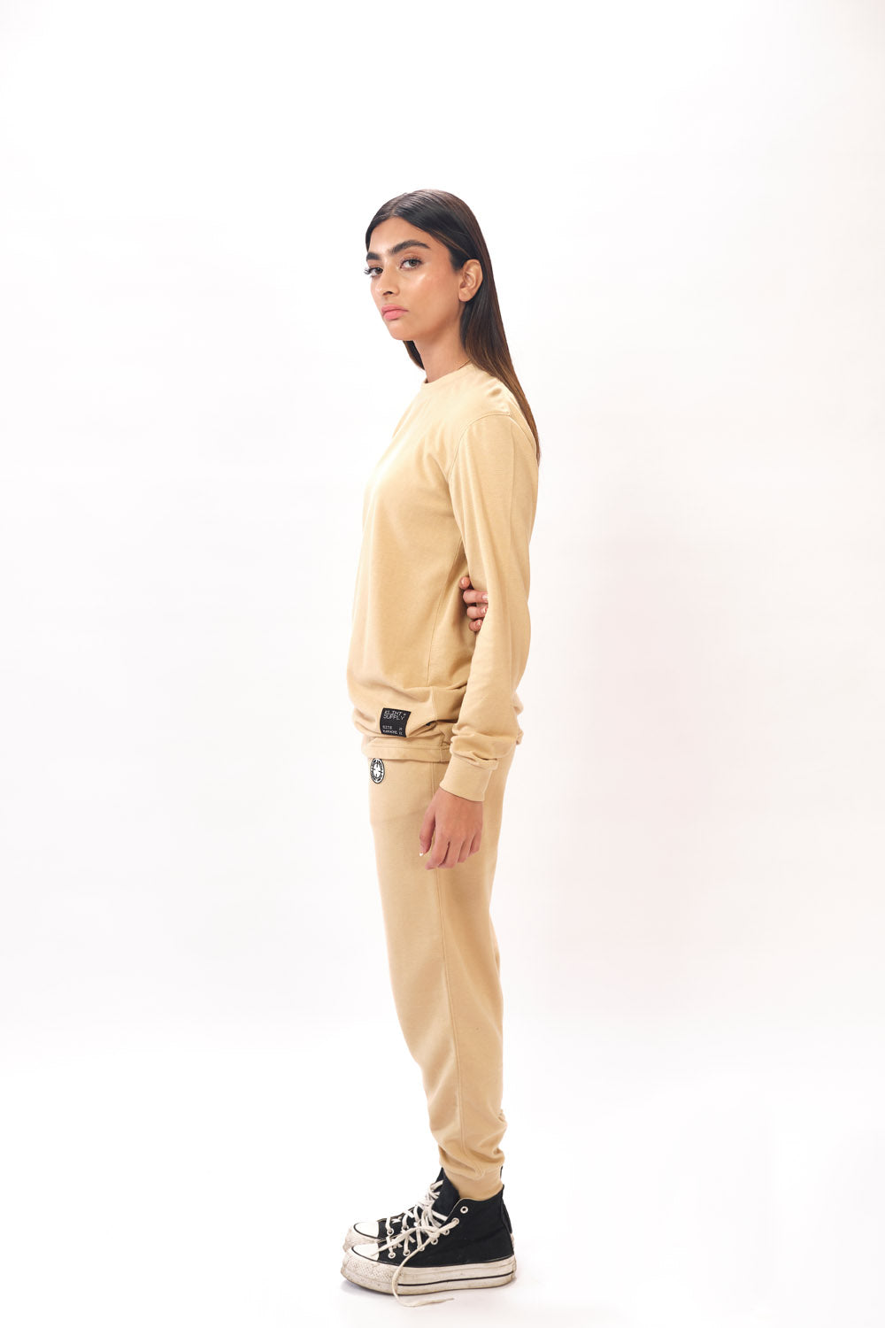 Beige - Track Pants